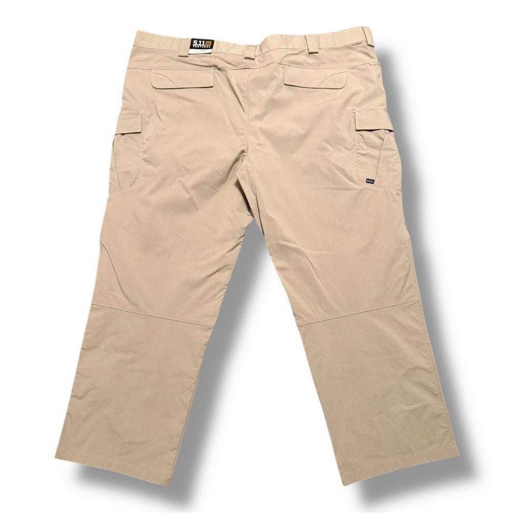 5.11 Tactical Men's Tan Stryke Cargo Pants w/ Flex-Tac Ripstop Stretch Size 54